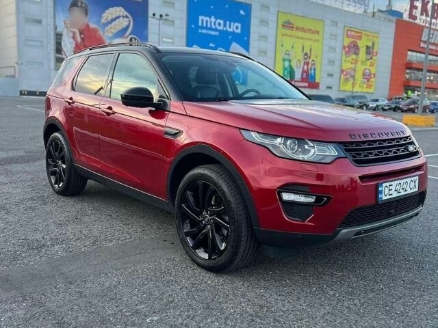 Червоний Ленд Ровер Discovery Sport, об'ємом двигуна 2 л та пробігом 198 тис. км за 17900 $, фото 1 на Automoto.ua
