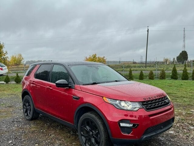 Красный Ленд Ровер Discovery Sport, объемом двигателя 2 л и пробегом 167 тыс. км за 12999 $, фото 1 на Automoto.ua