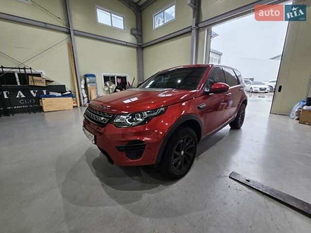 Красный Ленд Ровер Discovery Sport, объемом двигателя 2 л и пробегом 111 тыс. км за 16550 $, фото 1 на Automoto.ua