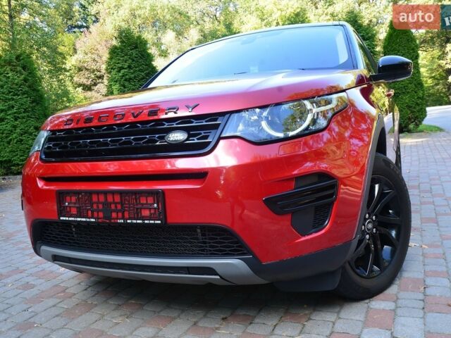 Червоний Ленд Ровер Discovery Sport, об'ємом двигуна 2 л та пробігом 159 тис. км за 13888 $, фото 1 на Automoto.ua