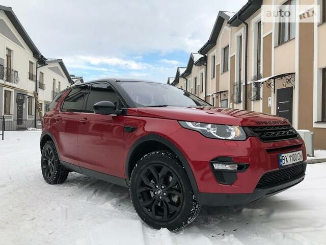 Красный Ленд Ровер Discovery Sport, объемом двигателя 2 л и пробегом 17 тыс. км за 33900 $, фото 1 на Automoto.ua