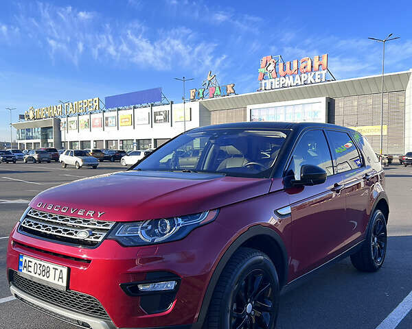 Червоний Ленд Ровер Discovery Sport, об'ємом двигуна 2 л та пробігом 46 тис. км за 28500 $, фото 1 на Automoto.ua