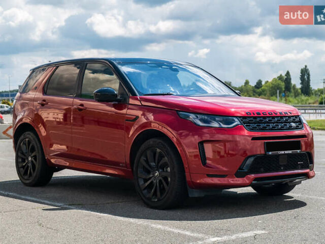 Красный Ленд Ровер Discovery Sport, объемом двигателя 2 л и пробегом 77 тыс. км за 45000 $, фото 1 на Automoto.ua