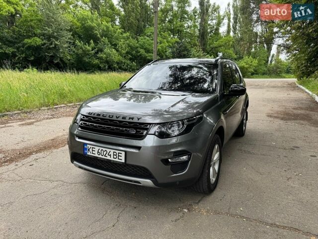Серый Ленд Ровер Discovery Sport, объемом двигателя 2.2 л и пробегом 231 тыс. км за 16400 $, фото 1 на Automoto.ua