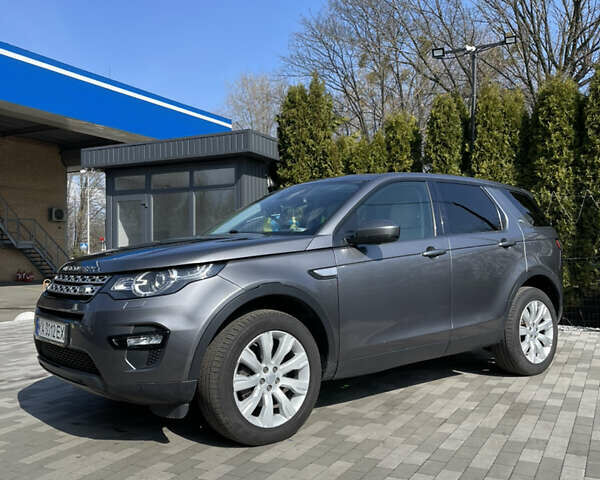 Серый Ленд Ровер Discovery Sport, объемом двигателя 2 л и пробегом 114 тыс. км за 17550 $, фото 1 на Automoto.ua