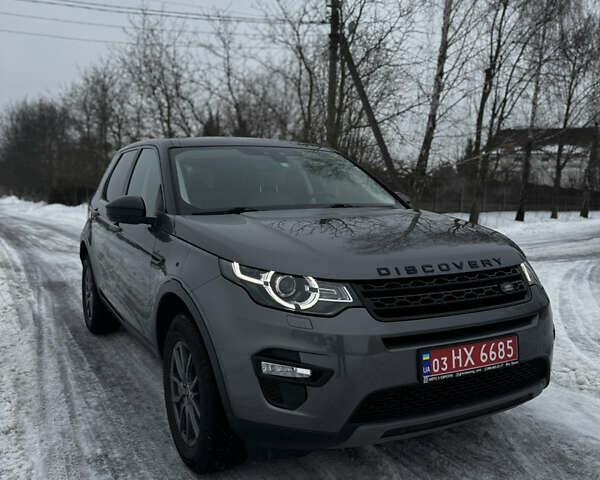 Сірий Ленд Ровер Discovery Sport, об'ємом двигуна 2 л та пробігом 194 тис. км за 18700 $, фото 1 на Automoto.ua