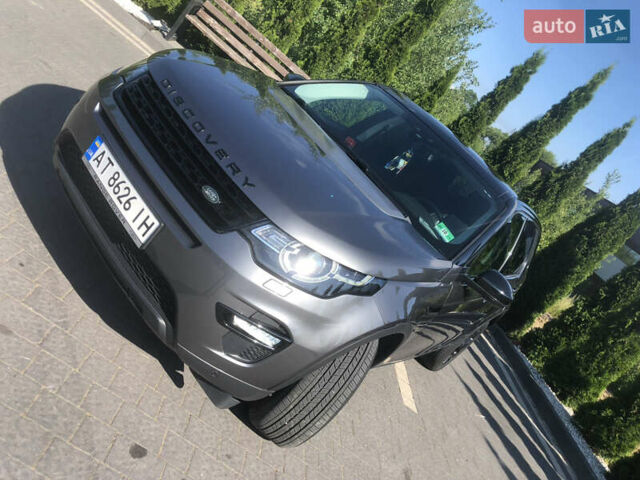 Серый Ленд Ровер Discovery Sport, объемом двигателя 2 л и пробегом 100 тыс. км за 19300 $, фото 1 на Automoto.ua
