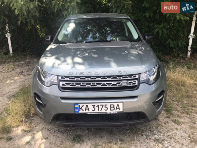 Серый Ленд Ровер Discovery Sport, объемом двигателя 2.2 л и пробегом 130 тыс. км за 19000 $, фото 1 на Automoto.ua