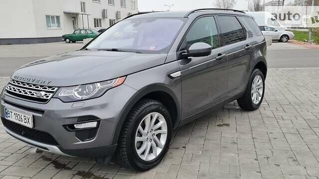 Сірий Ленд Ровер Discovery Sport, об'ємом двигуна 2 л та пробігом 116 тис. км за 21900 $, фото 1 на Automoto.ua