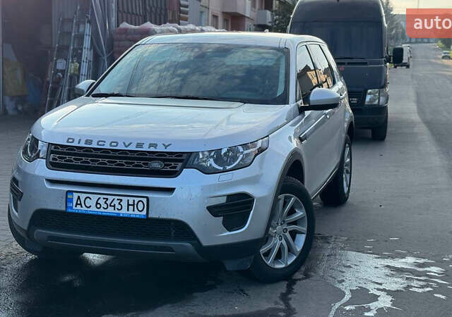 Серый Ленд Ровер Discovery Sport, объемом двигателя 2 л и пробегом 244 тыс. км за 19450 $, фото 1 на Automoto.ua