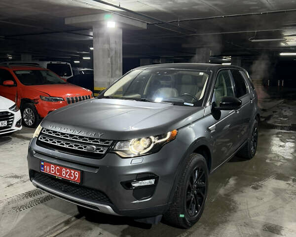 Серый Ленд Ровер Discovery Sport, объемом двигателя 2 л и пробегом 182 тыс. км за 14200 $, фото 1 на Automoto.ua