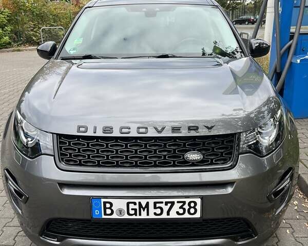 Серый Ленд Ровер Discovery Sport, объемом двигателя 2 л и пробегом 58 тыс. км за 17736 $, фото 1 на Automoto.ua