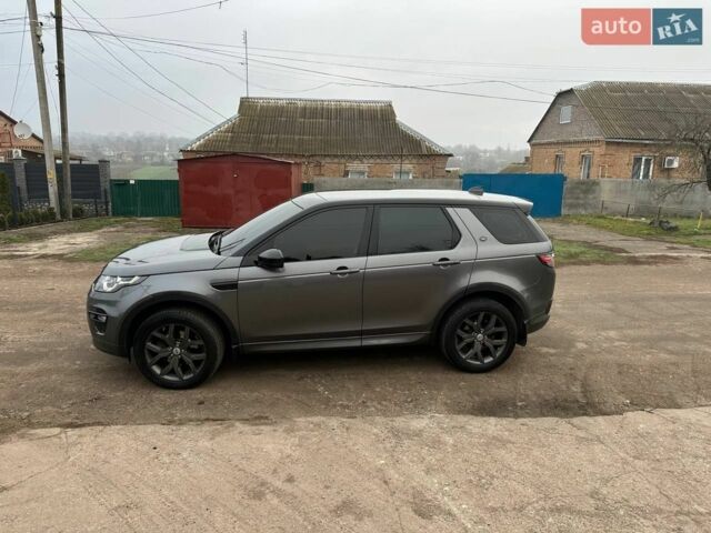 Серый Ленд Ровер Discovery Sport, объемом двигателя 2 л и пробегом 135 тыс. км за 25000 $, фото 1 на Automoto.ua