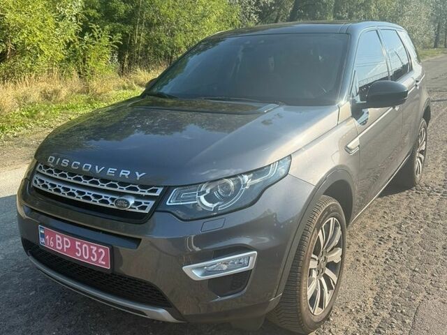 Серый Ленд Ровер Discovery Sport, объемом двигателя 2 л и пробегом 61 тыс. км за 21900 $, фото 1 на Automoto.ua