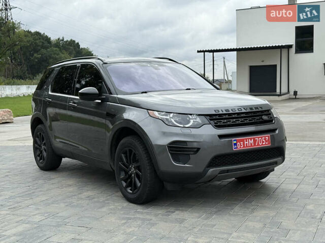 Серый Ленд Ровер Discovery Sport, объемом двигателя 2 л и пробегом 167 тыс. км за 16999 $, фото 1 на Automoto.ua