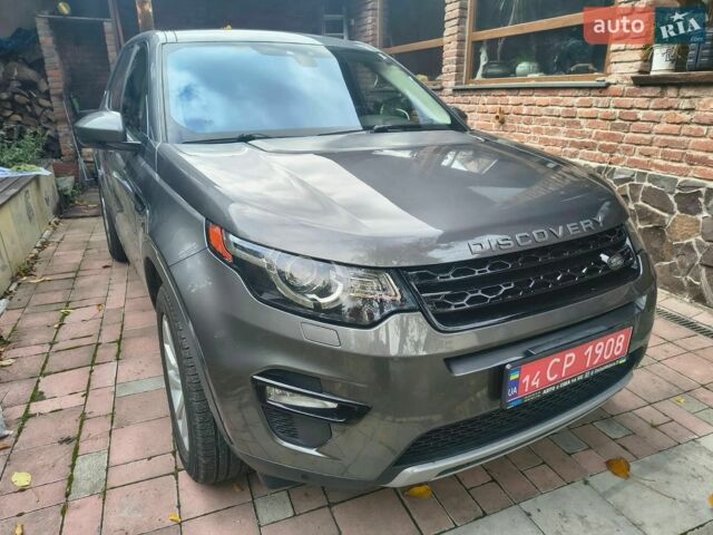 Сірий Ленд Ровер Discovery Sport, об'ємом двигуна 2 л та пробігом 103 тис. км за 16300 $, фото 1 на Automoto.ua