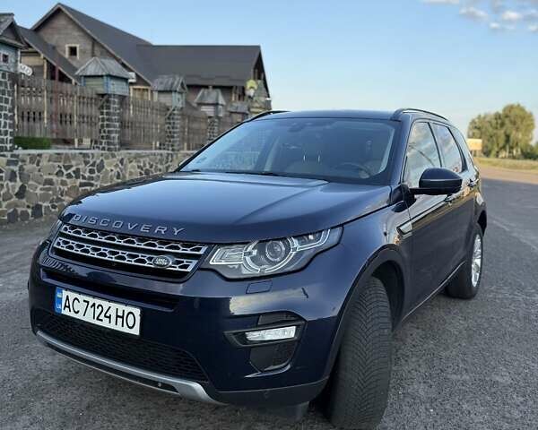 Синій Ленд Ровер Discovery Sport, об'ємом двигуна 2.2 л та пробігом 160 тис. км за 21000 $, фото 1 на Automoto.ua