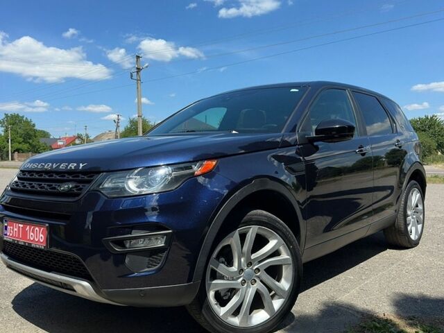 Синий Ленд Ровер Discovery Sport, объемом двигателя 2 л и пробегом 231 тыс. км за 12500 $, фото 1 на Automoto.ua