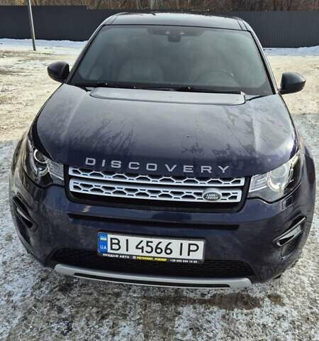 Синій Ленд Ровер Discovery Sport, об'ємом двигуна 2 л та пробігом 141 тис. км за 16000 $, фото 1 на Automoto.ua
