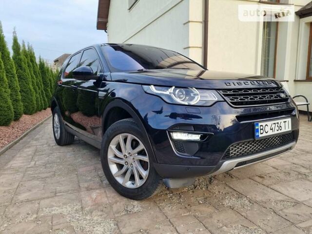 Синій Ленд Ровер Discovery Sport, об'ємом двигуна 2 л та пробігом 227 тис. км за 19500 $, фото 1 на Automoto.ua