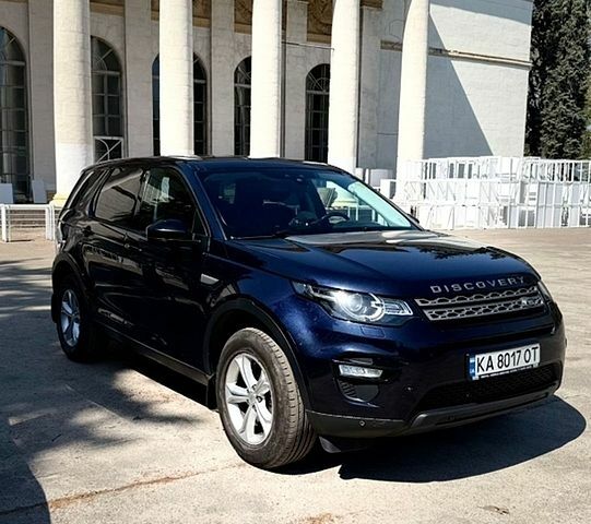Синий Ленд Ровер Discovery Sport, объемом двигателя 2.2 л и пробегом 184 тыс. км за 19500 $, фото 1 на Automoto.ua