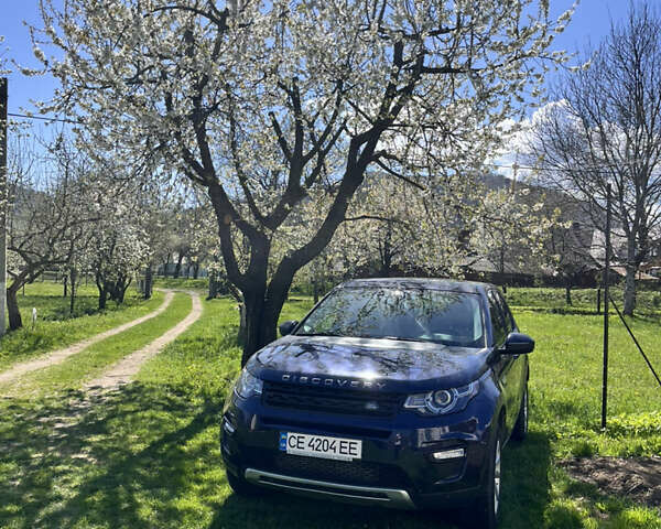 Синий Ленд Ровер Discovery Sport, объемом двигателя 2 л и пробегом 128 тыс. км за 25500 $, фото 1 на Automoto.ua
