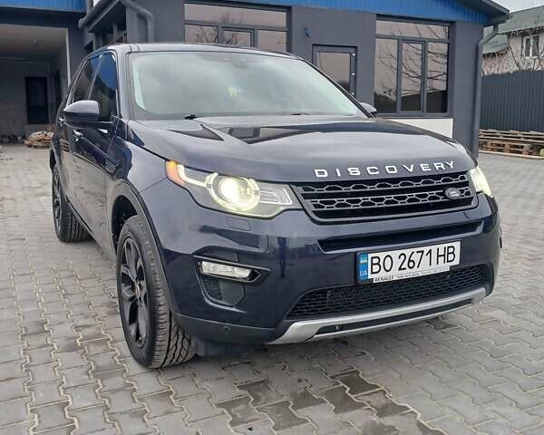 Синій Ленд Ровер Discovery Sport, об'ємом двигуна 2 л та пробігом 139 тис. км за 14950 $, фото 1 на Automoto.ua