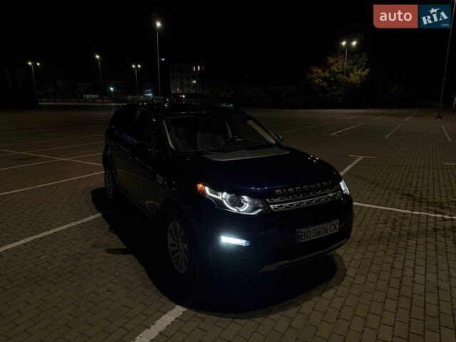 Синий Ленд Ровер Discovery Sport, объемом двигателя 2 л и пробегом 115 тыс. км за 17700 $, фото 1 на Automoto.ua