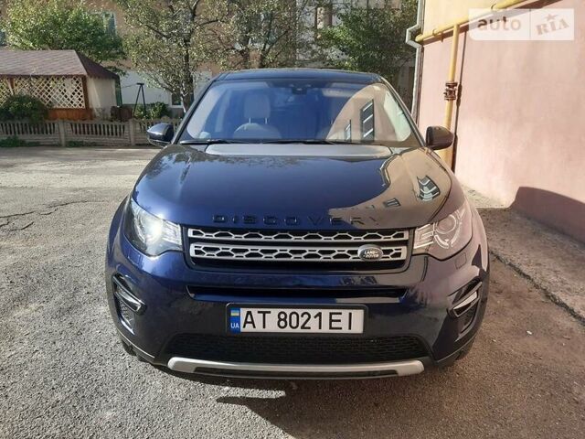 Синій Ленд Ровер Discovery Sport, об'ємом двигуна 2 л та пробігом 37 тис. км за 28000 $, фото 1 на Automoto.ua