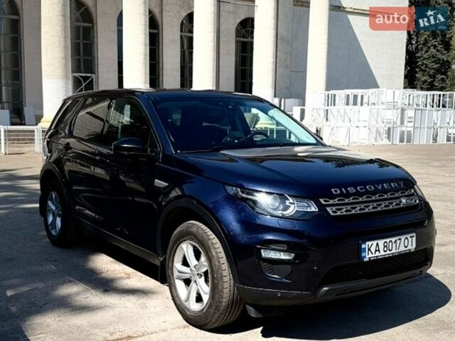 Синий Ленд Ровер Discovery Sport, объемом двигателя 2.2 л и пробегом 184 тыс. км за 19500 $, фото 1 на Automoto.ua
