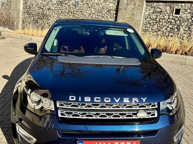 Синий Ленд Ровер Discovery Sport, объемом двигателя 2 л и пробегом 89 тыс. км за 21000 $, фото 1 на Automoto.ua