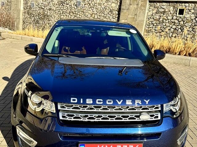 Синий Ленд Ровер Discovery Sport, объемом двигателя 2 л и пробегом 89 тыс. км за 27500 $, фото 1 на Automoto.ua