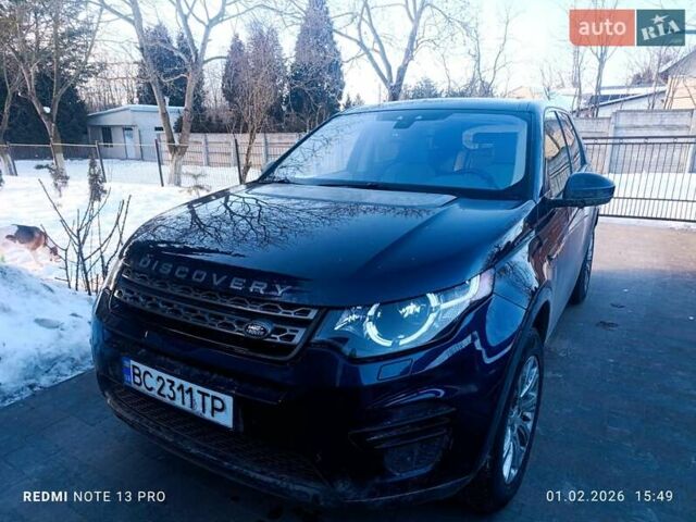 Синий Ленд Ровер Discovery Sport, объемом двигателя 2 л и пробегом 130 тыс. км за 14600 $, фото 1 на Automoto.ua