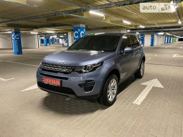 Синій Ленд Ровер Discovery Sport, об'ємом двигуна 2 л та пробігом 107 тис. км за 26500 $, фото 1 на Automoto.ua