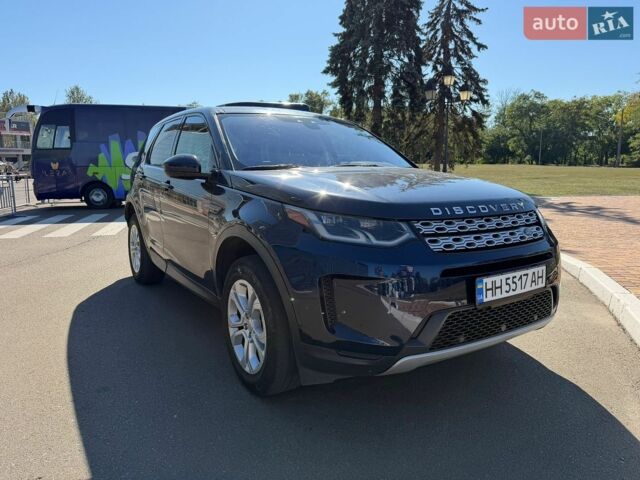 Синий Ленд Ровер Discovery Sport, объемом двигателя 2 л и пробегом 79 тыс. км за 22500 $, фото 1 на Automoto.ua