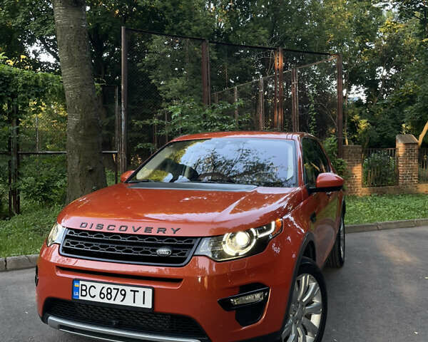Помаранчевий Ленд Ровер Discovery Sport, об'ємом двигуна 2 л та пробігом 80 тис. км за 25999 $, фото 1 на Automoto.ua