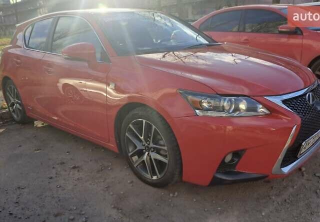 Червоний Лексус СТ, об'ємом двигуна 1.8 л та пробігом 95 тис. км за 15999 $, фото 1 на Automoto.ua