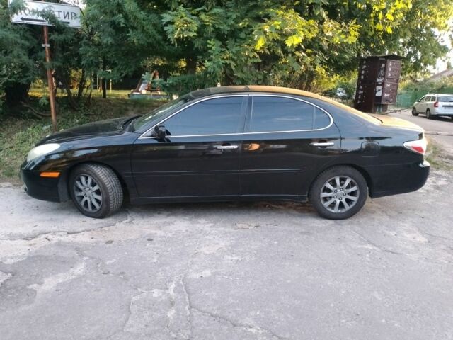 Черный Лексус ЕС, объемом двигателя 3 л и пробегом 230 тыс. км за 6500 $, фото 1 на Automoto.ua