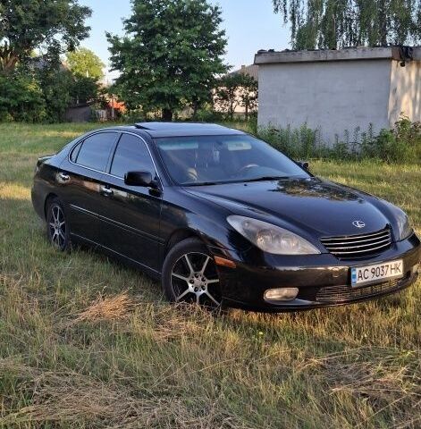 Черный Лексус ЕС, объемом двигателя 3 л и пробегом 267 тыс. км за 5273 $, фото 1 на Automoto.ua