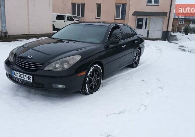 Чорний Лексус ЕС, об'ємом двигуна 3 л та пробігом 353 тис. км за 4750 $, фото 1 на Automoto.ua