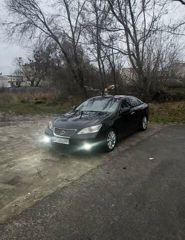 Черный Лексус ЕС, объемом двигателя 3.5 л и пробегом 255 тыс. км за 9300 $, фото 1 на Automoto.ua