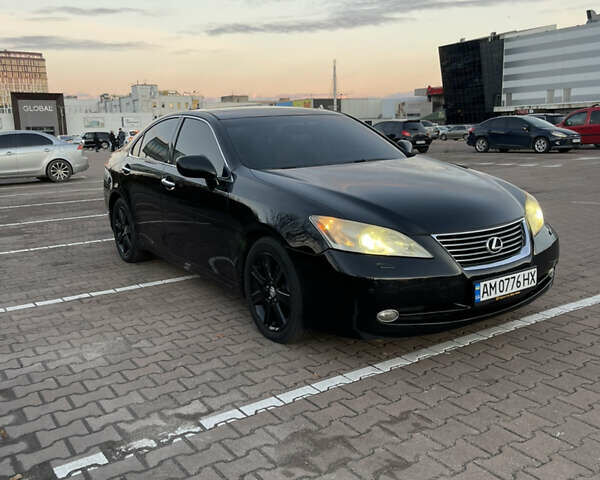 Лексус ЕС 2007 у Житомирі на Automoto.ua Чорний Лексус ЕС, об'ємом двигуна 3.46 л та пробігом 270 тис. км за 9600 $, фото 1 на Automoto.ua