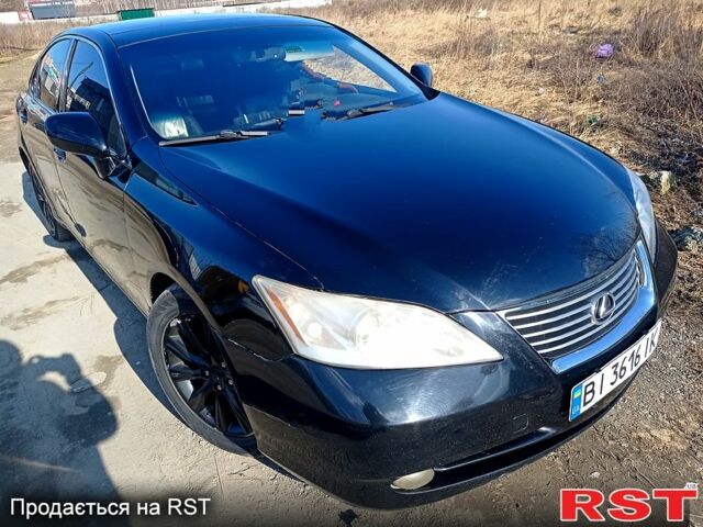 Чорний Лексус ЕС, об'ємом двигуна 3.5 л та пробігом 333 тис. км за 8300 $, фото 1 на Automoto.ua