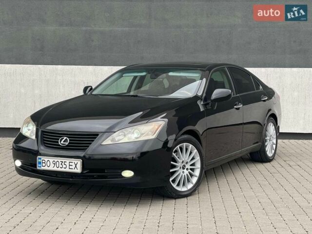 Черный Лексус ЕС, объемом двигателя 3.46 л и пробегом 365 тыс. км за 7300 $, фото 1 на Automoto.ua