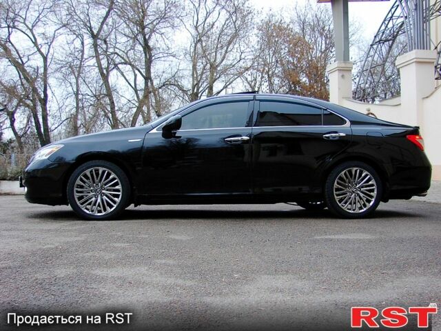 Черный Лексус ЕС, объемом двигателя 3.5 л и пробегом 209 тыс. км за 10300 $, фото 1 на Automoto.ua