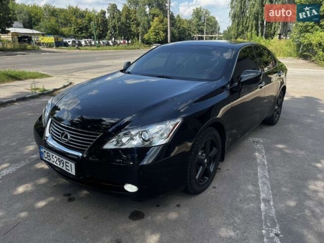Черный Лексус ЕС, объемом двигателя 3.5 л и пробегом 202 тыс. км за 9500 $, фото 1 на Automoto.ua
