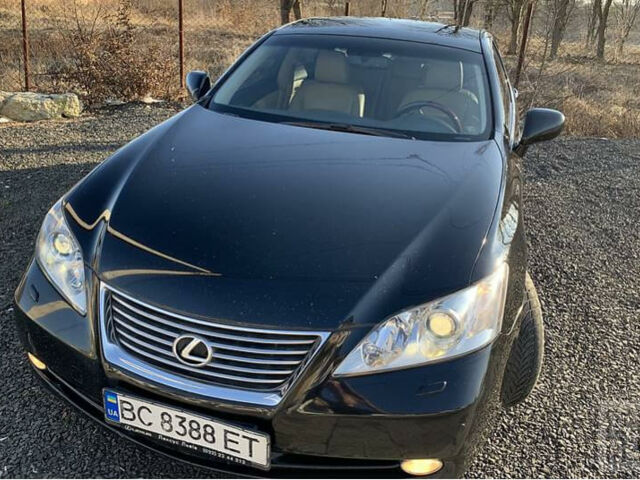Черный Лексус ЕС, объемом двигателя 3.5 л и пробегом 315 тыс. км за 12000 $, фото 1 на Automoto.ua