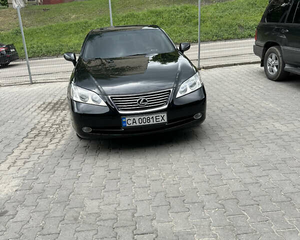 Черный Лексус ЕС, объемом двигателя 3.5 л и пробегом 300 тыс. км за 11000 $, фото 1 на Automoto.ua
