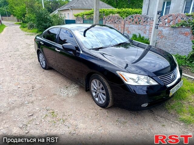 Черный Лексус ЕС, объемом двигателя 3.5 л и пробегом 129 тыс. км за 12499 $, фото 1 на Automoto.ua