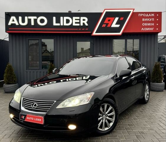 Черный Лексус ЕС, объемом двигателя 3.5 л и пробегом 253 тыс. км за 9900 $, фото 1 на Automoto.ua